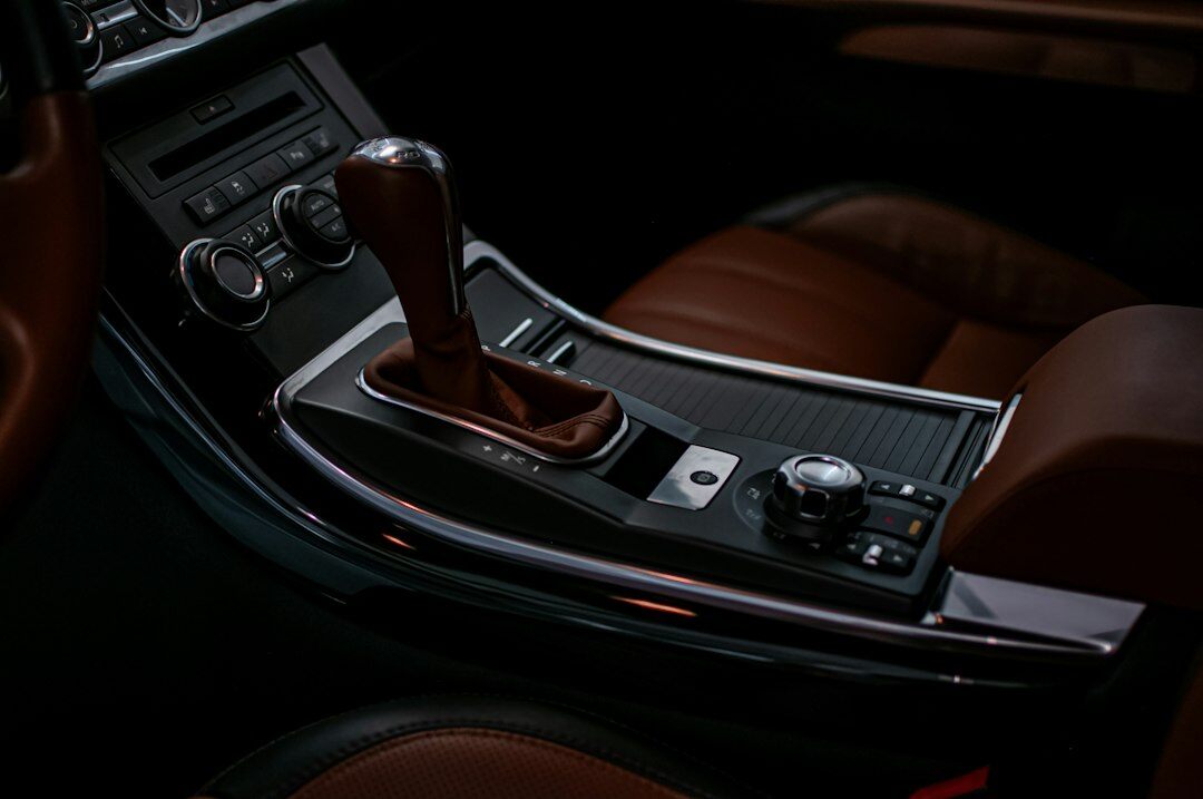 car interior leather