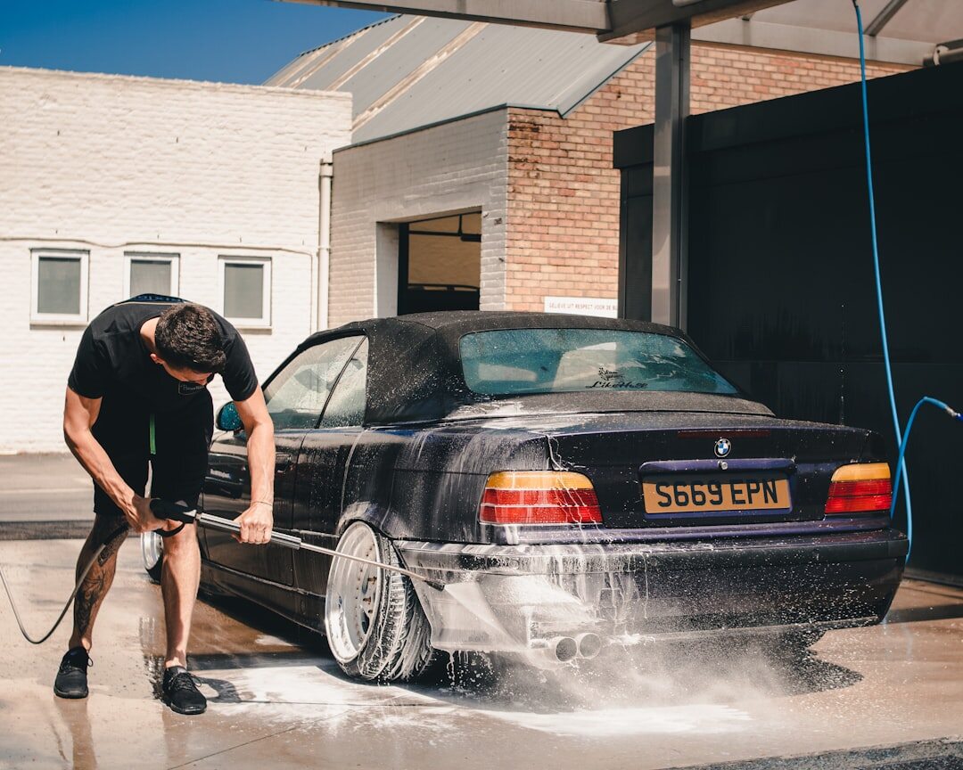 luxury car washing